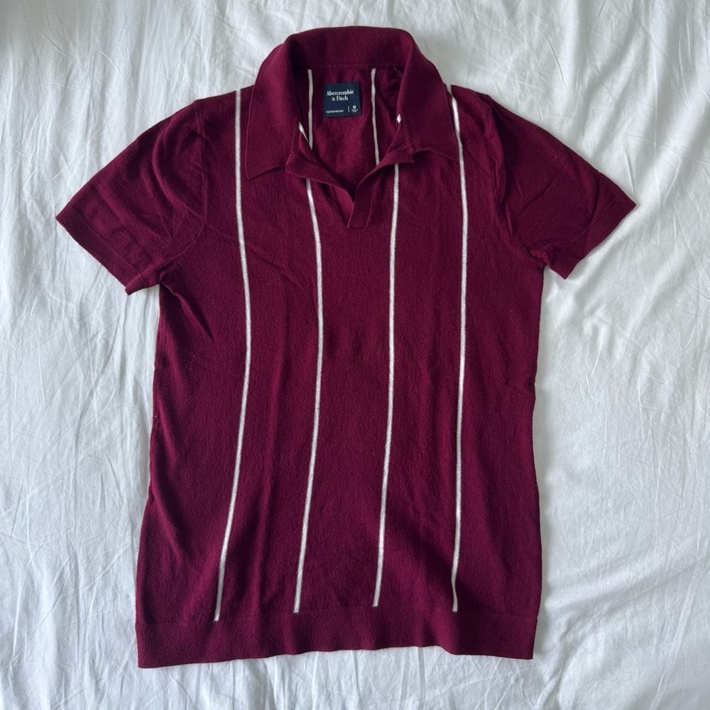 Abercrombie -- Knit Polo (Featherlight)